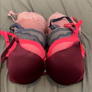 👙Lot of 5 Victoria’s Secret Push-up Bras in 36DD